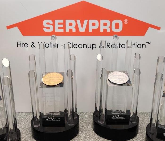 Four SERVPRO awards.