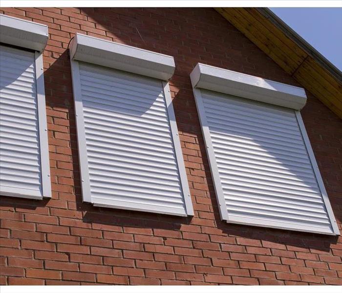 Roll down shutter. Like the name says, this type of shutter rolls down over your window